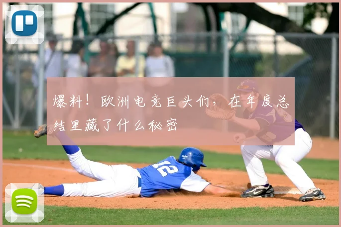 爆料!欧洲电竞巨头们,在年度总结里藏了什么秘密